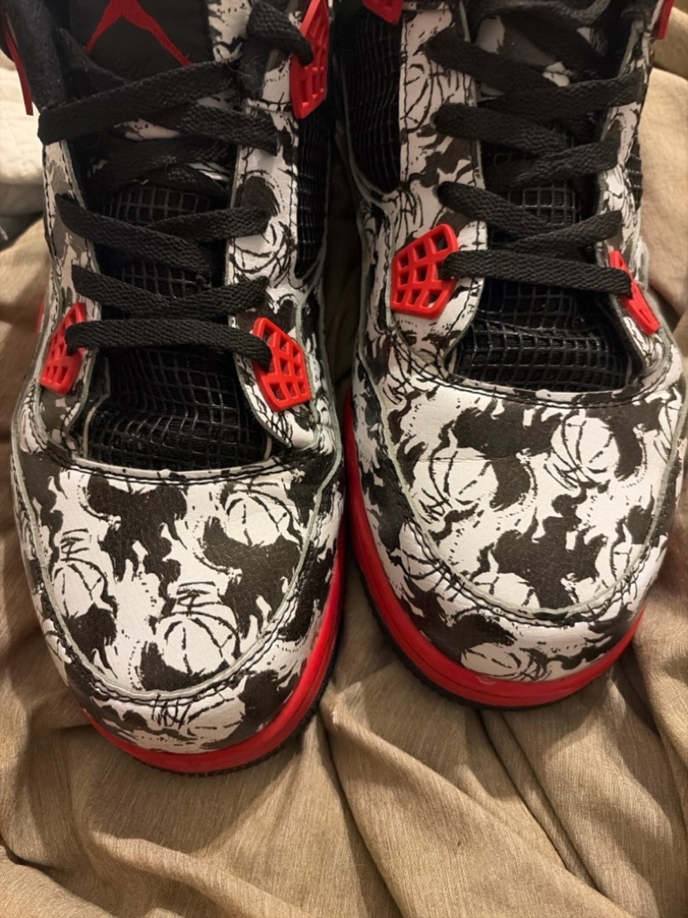 Air Jordan 4 Retro ‘Tattoo’ size 13 men’s size 11.5 women’s - Picture 2 of 7